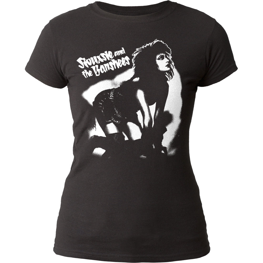 Siouxsie & The Banshees Hands & Knees Womens T Shirt Black