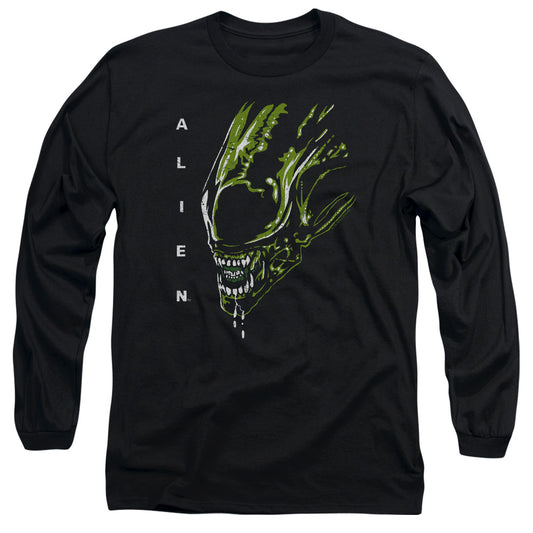 Alien Acid Droolmens Long Sleeve Shirt Black