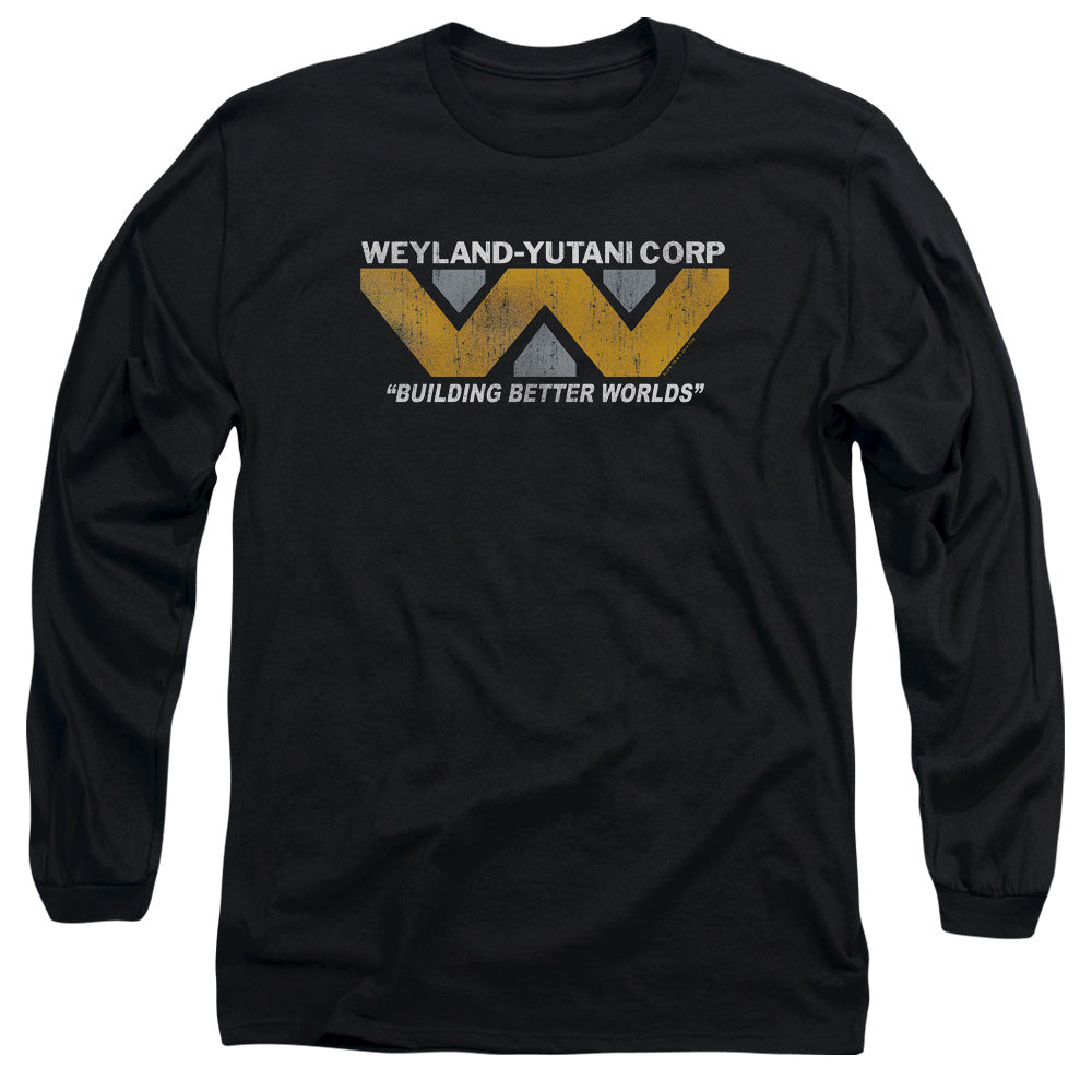 Alien Weylandmens Long Sleeve Shirt Black