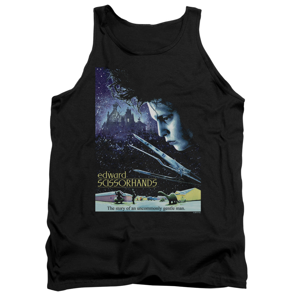 Edward Scissorhands Poster Mens Tank Top Shirt Black