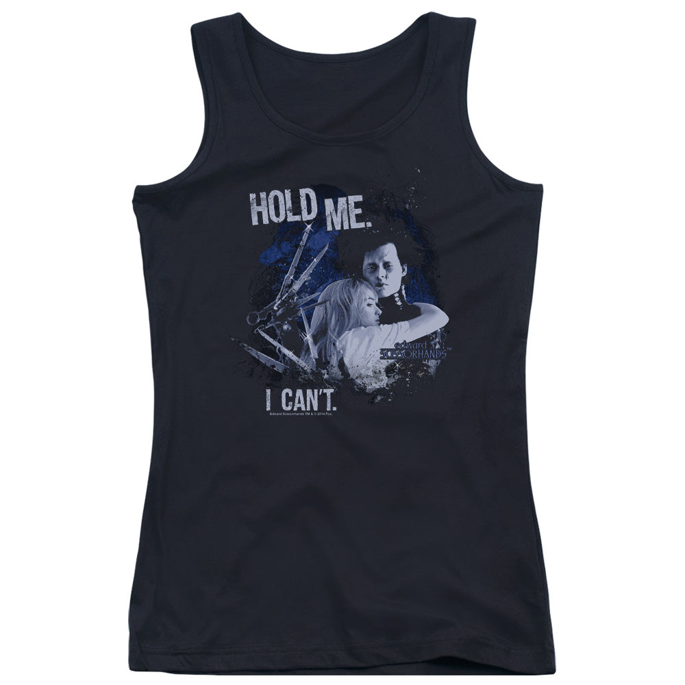 Edward Scissorhands Hold Me Womens Tank Top Shirt Black