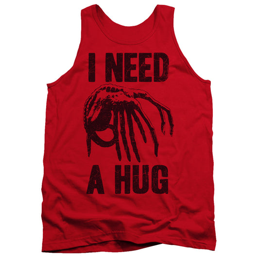 Alien Need A Hug Mens Tank Top Shirt Red