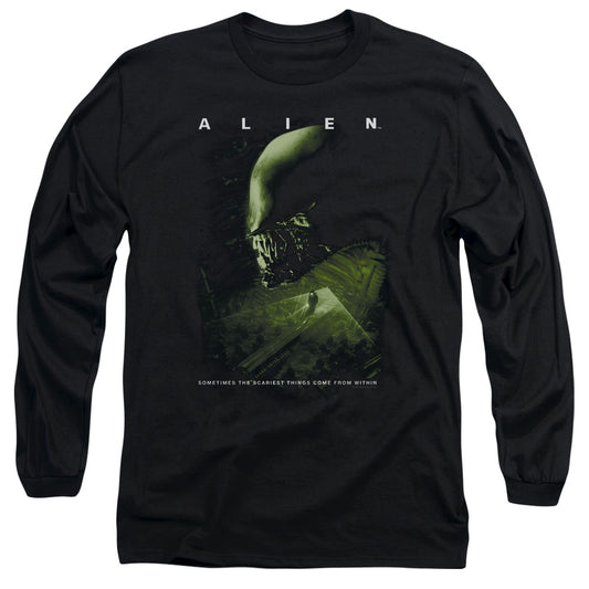 Alien Lurkmens Long Sleeve Shirt Black