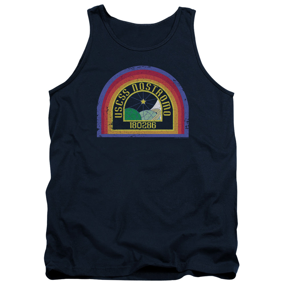 Alien Nostromo Mens Tank Top Shirt Navy