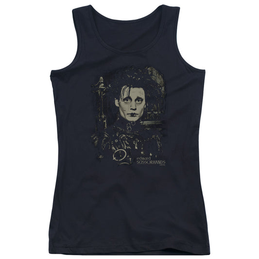 Edward Scissorhands Edward Womens Tank Top Shirt Black