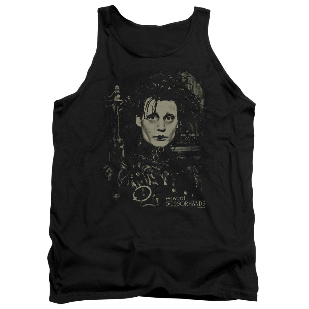 Edward Scissorhands Edward Mens Tank Top Shirt Black