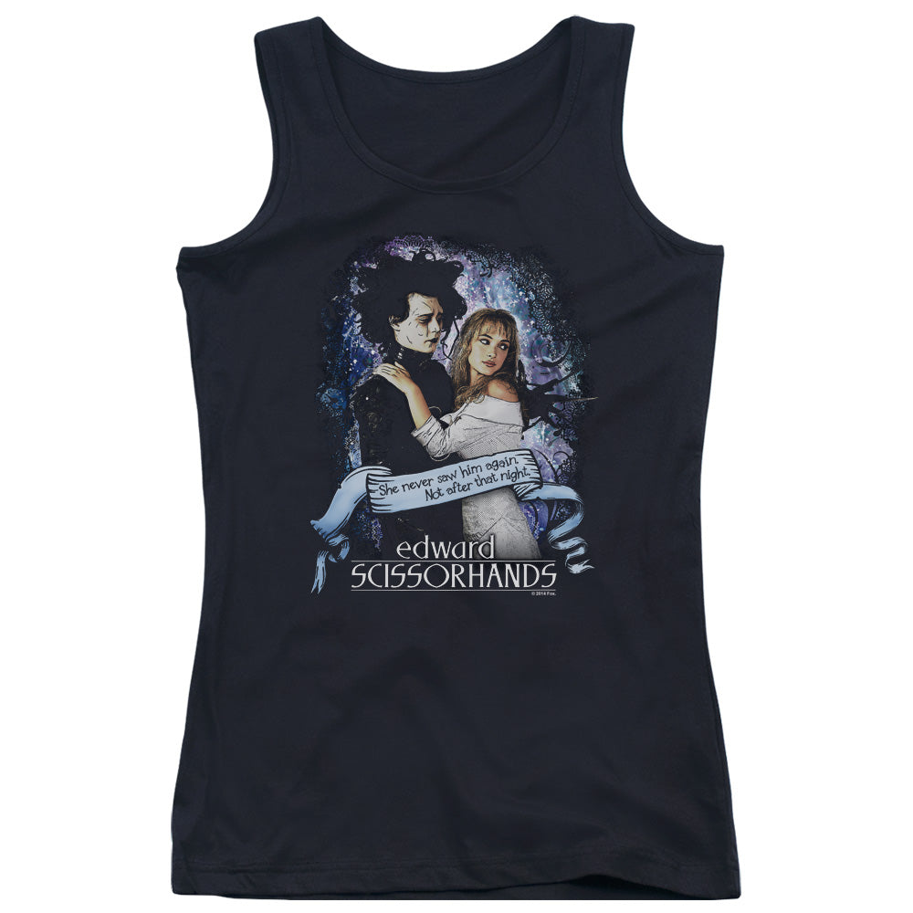 Edward Scissorhands That Night Womens Tank Top Shirt Black