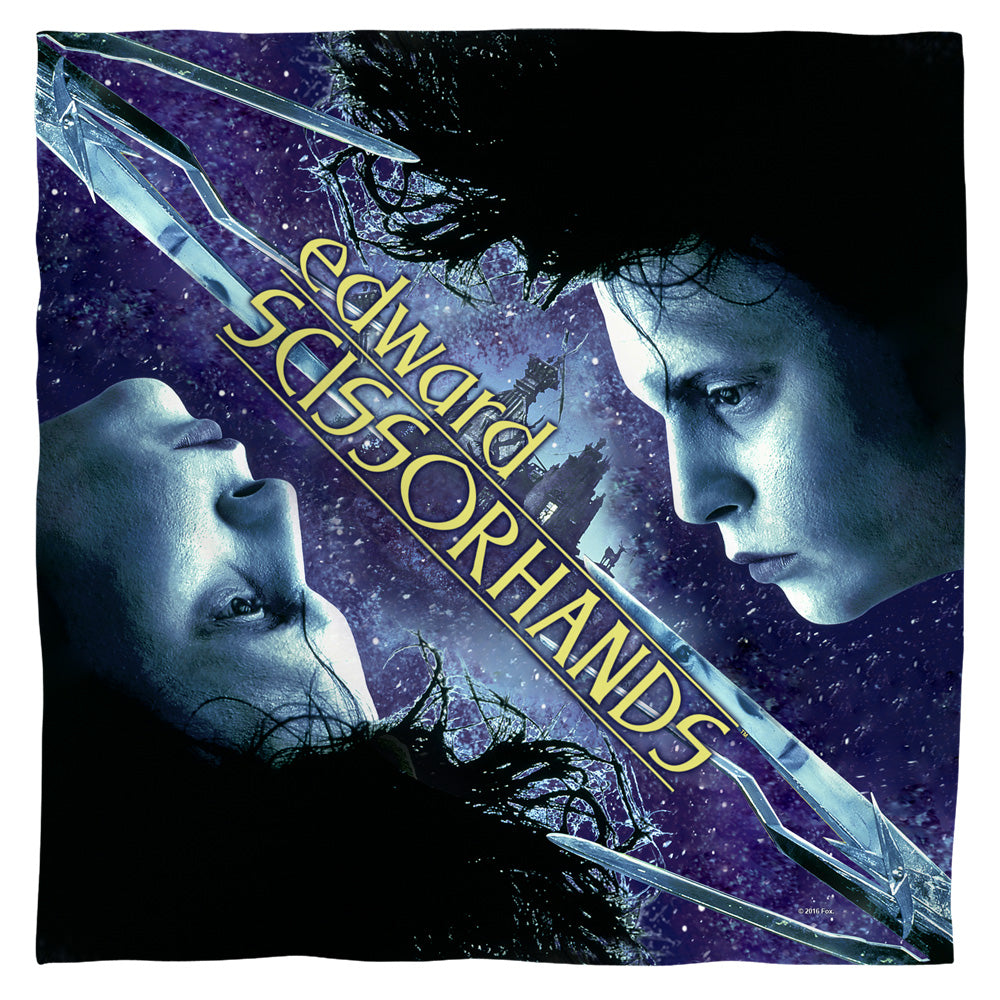 Edward Scissorhands Movie Poster Bandana Officially Licensed