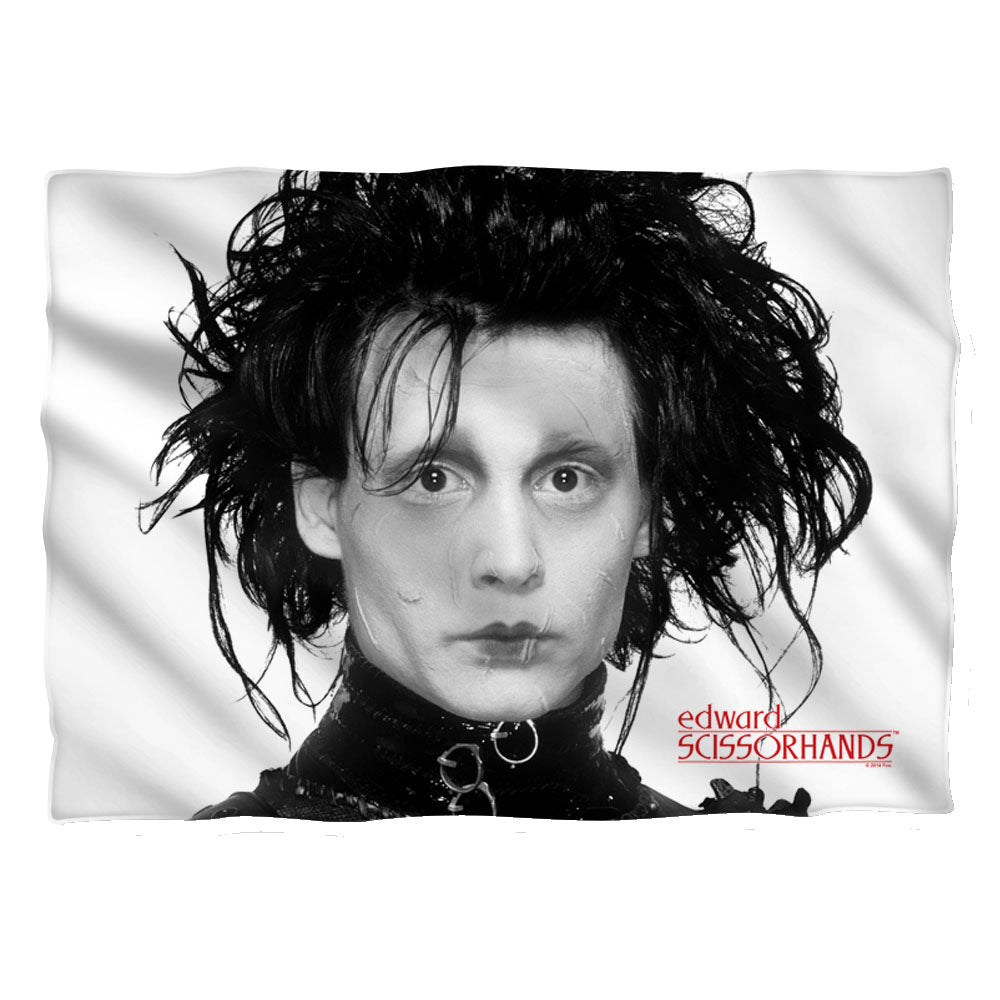 Edward Scissorhands Heads Up Pillow Case