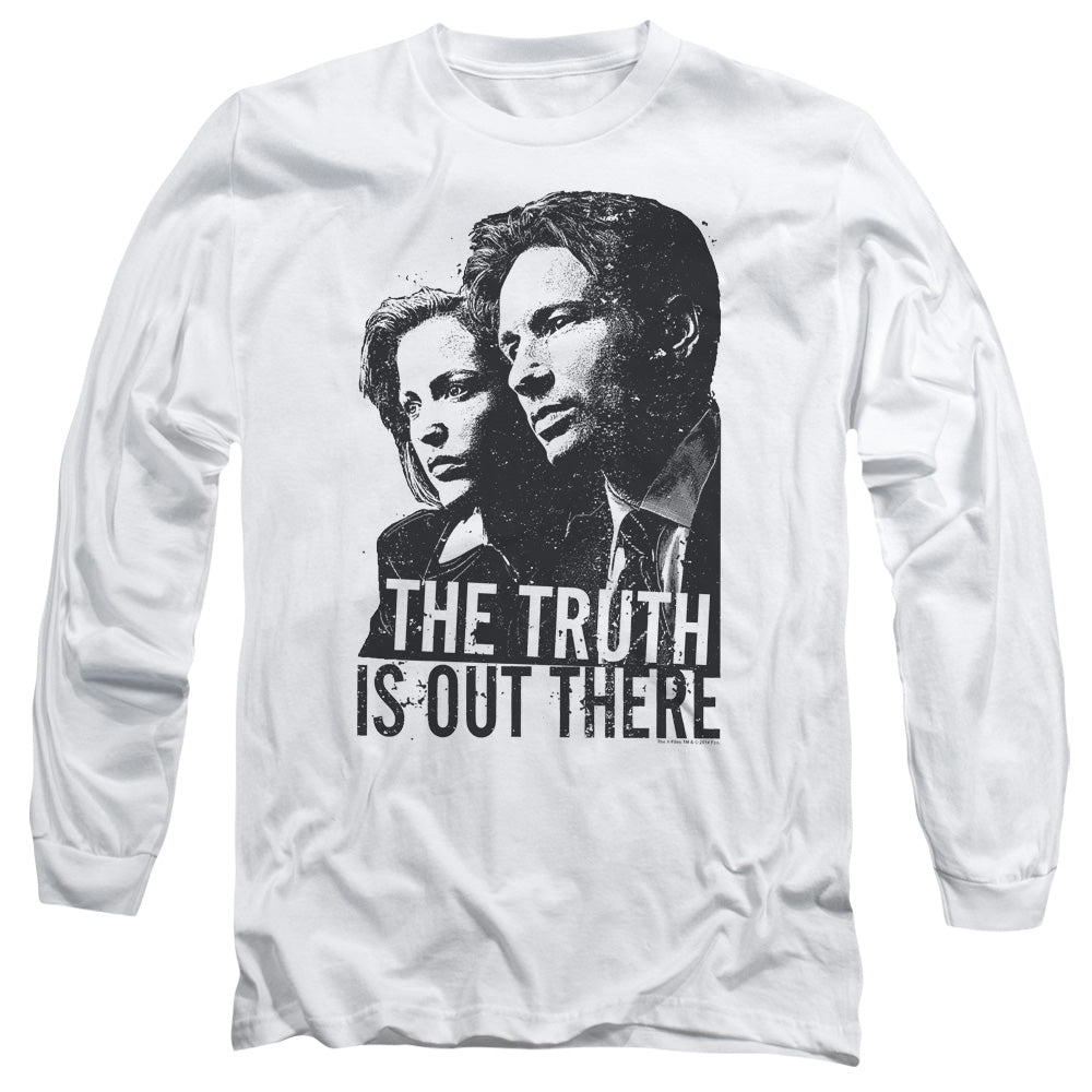 X Files Truthmens Long Sleeve Shirt White