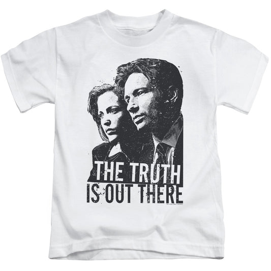 X Files Truth Juvenile Kids Youth T Shirt White