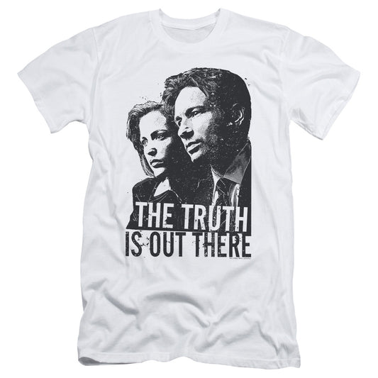 X Files Truth Slim Fit Mens T Shirt White