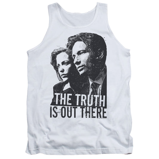 X Files Truth Mens Tank Top Shirt White