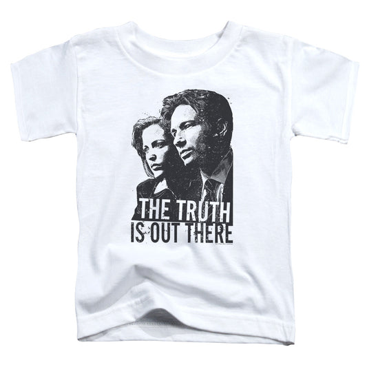 X Files Truth Toddler Kids Youth T Shirt White