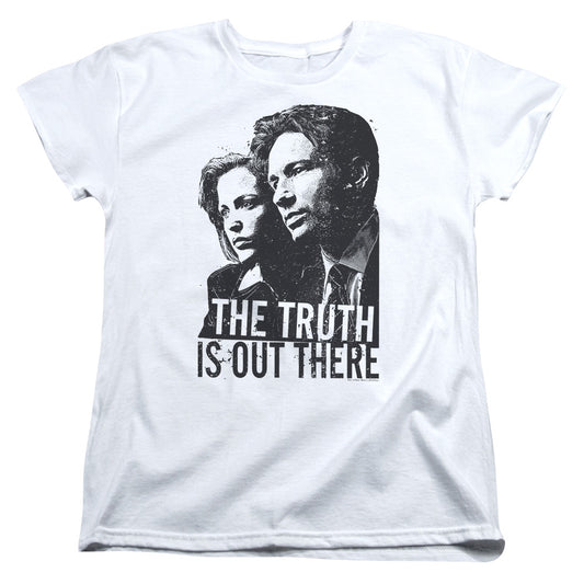 X Files Truth Womens T Shirt White