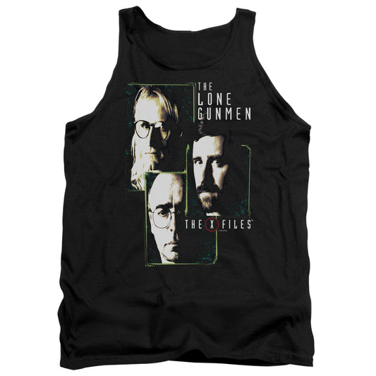 X Files Lone Gunmen Mens Tank Top Shirt Black