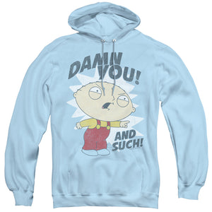 Family Guy And Such Mens Hoodie Light Blue