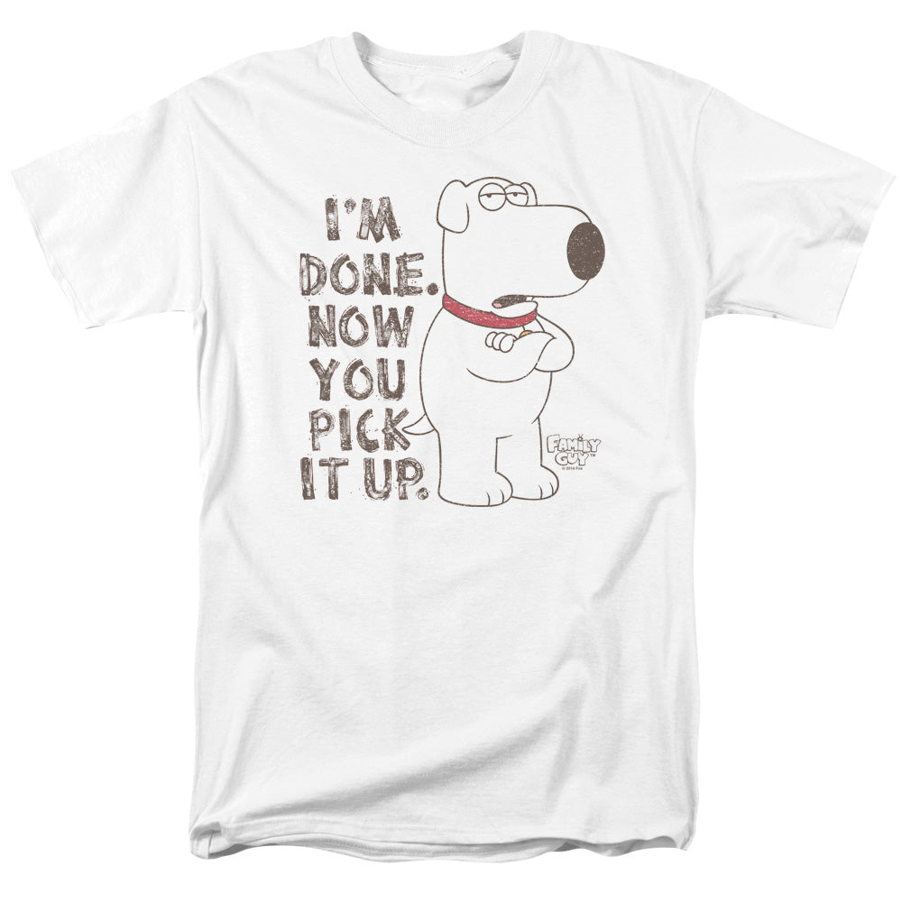 Family Guy Pick It Up Mens T Shirt White