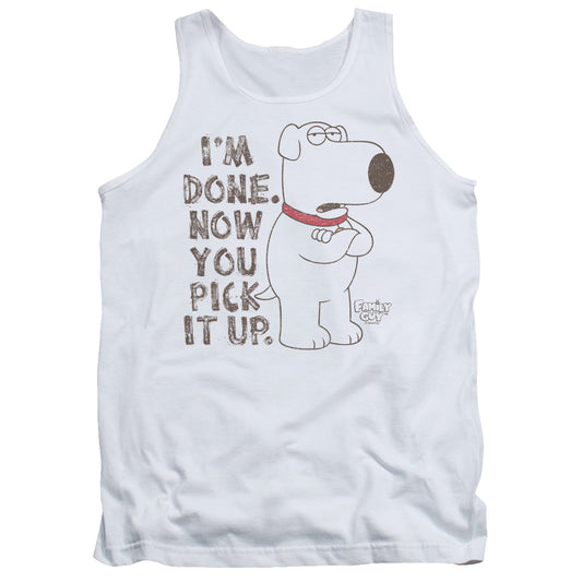 Family Guy Pick It Up Mens Tank Top Shirt White