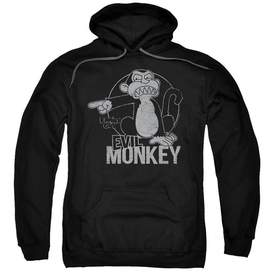 Family Guy Evil Monkey Mens Hoodie Black