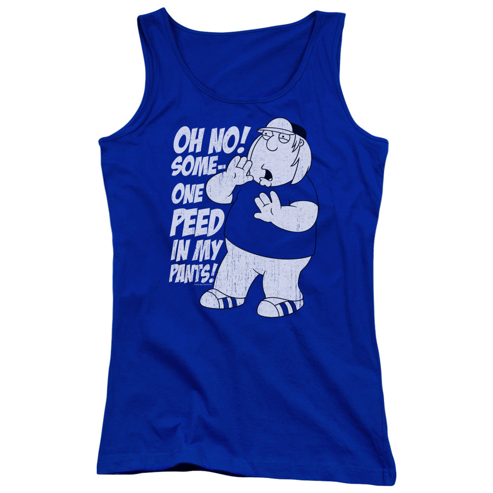 Family Guy In My Pants Womens Tank Top Shirt Royal Blue