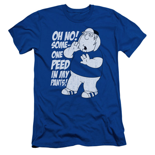 Family Guy In My Pants Slim Fit Mens T Shirt Royal Blue