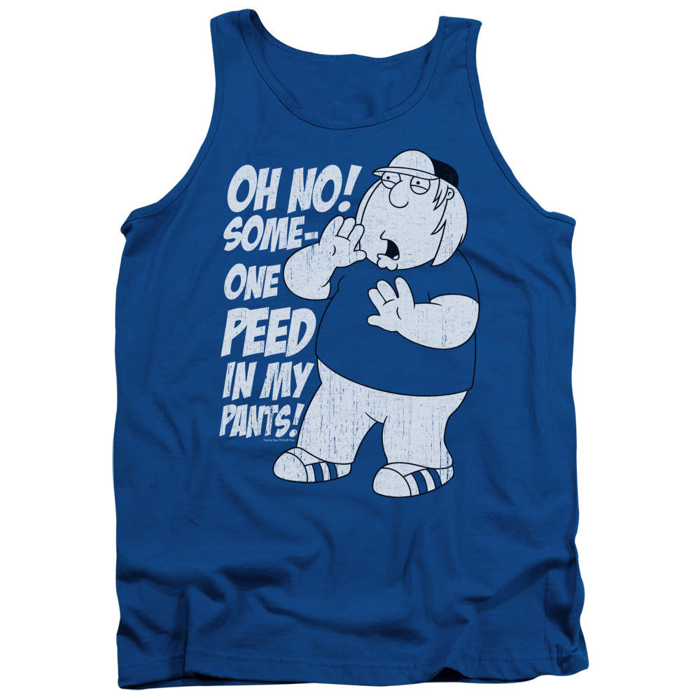 Family Guy In My Pants Mens Tank Top Shirt Royal Blue