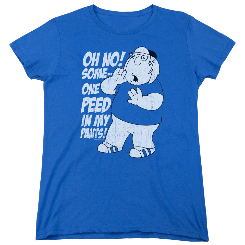 Family Guy In My Pants Womens T Shirt Royal Blue