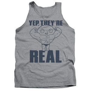 Family Guy Real Build Mens Tank Top Shirt Athletic Heather