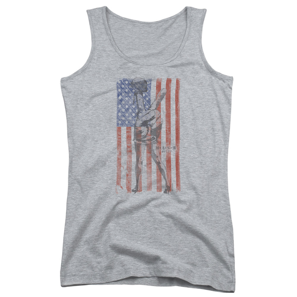 Mash Hang Em High Womens Tank Top Shirt Athletic Heather