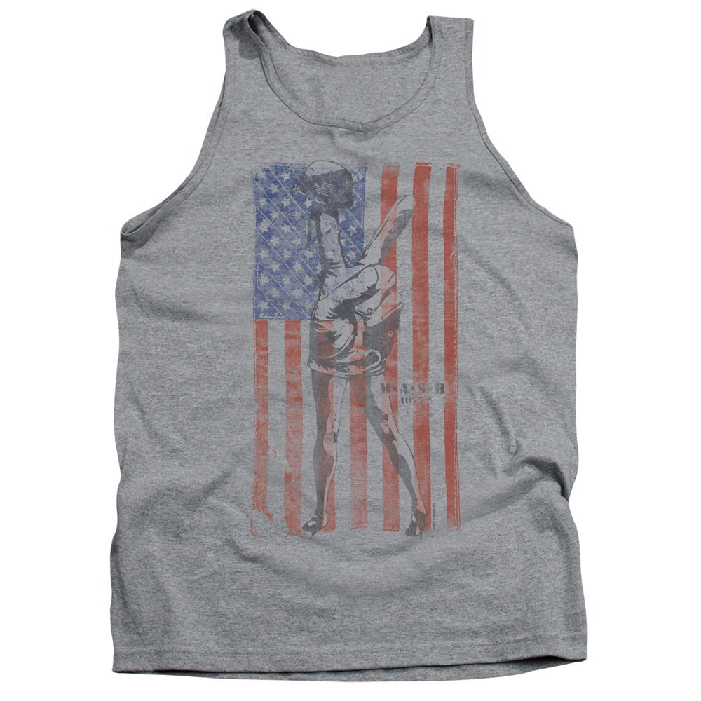 Mash Hang Em High Mens Tank Top Shirt Athletic Heather