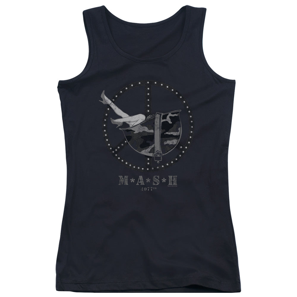 Mash Great Helmet Womens Tank Top Shirt Black