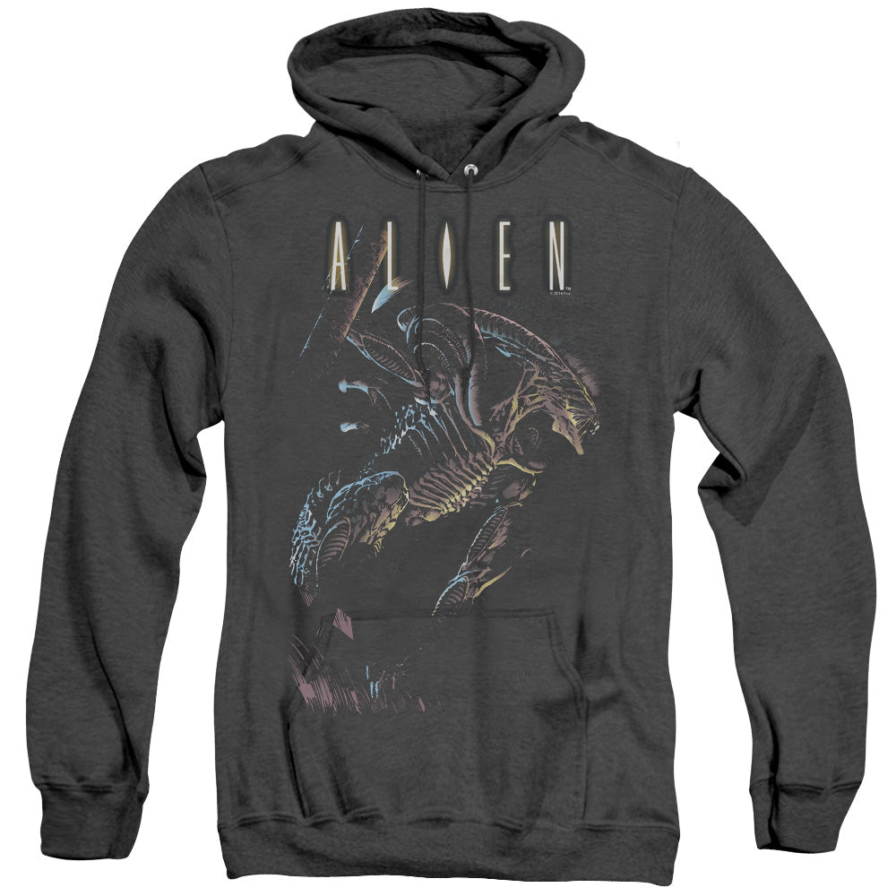 Alien Form And Void Heather Mens Hoodie Black