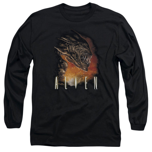 Alien Fangens Long Sleeve Shirt Black