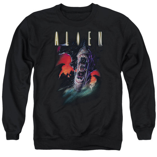 Alien Queen Mens Crewneck Sweatshirt Black