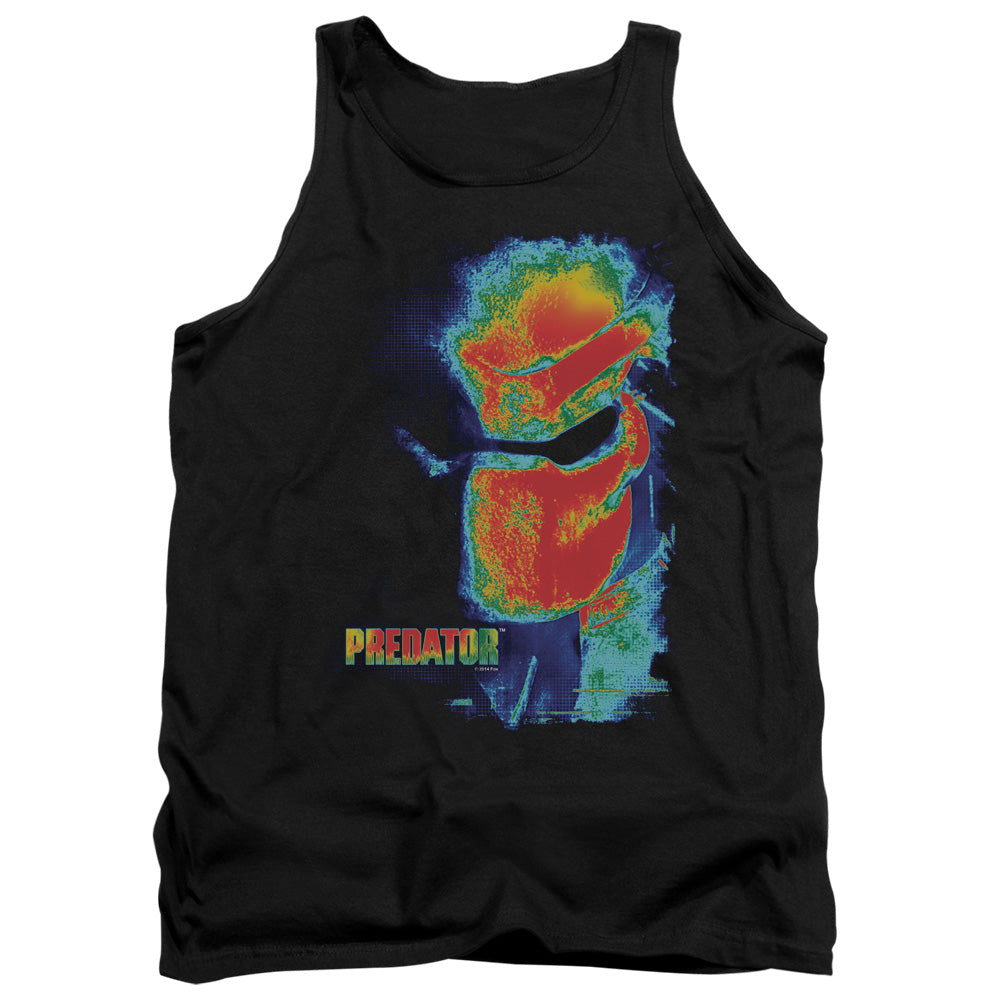 Predator Thermal Vision Mens Tank Top Shirt Black