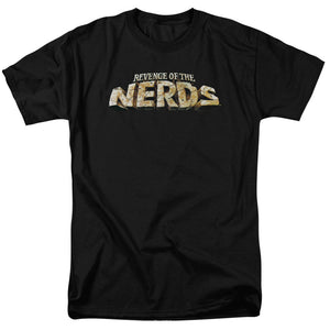 Revenge Of The Nerds Logo Mens T Shirt Black