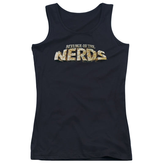 Revenge Of The Nerds Logo Womens Tank Top Shirt Black