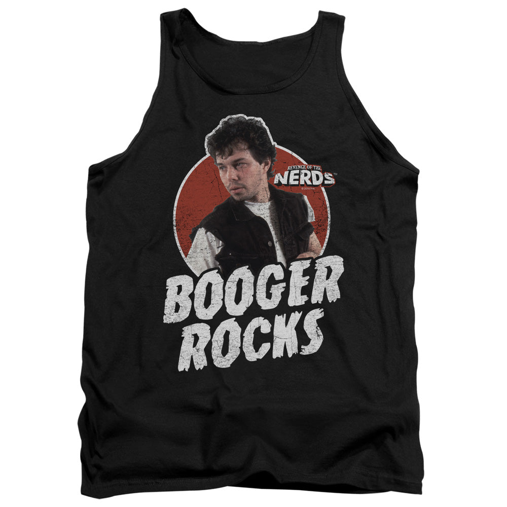 Revenge Of The Nerds Booger Rocks Mens Tank Top Shirt Black