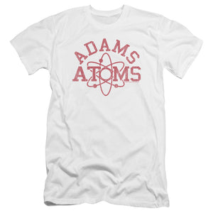 Revenge Of The Nerds Adams Atoms Premium Bella Canvas Slim Fit Mens T Shirt White