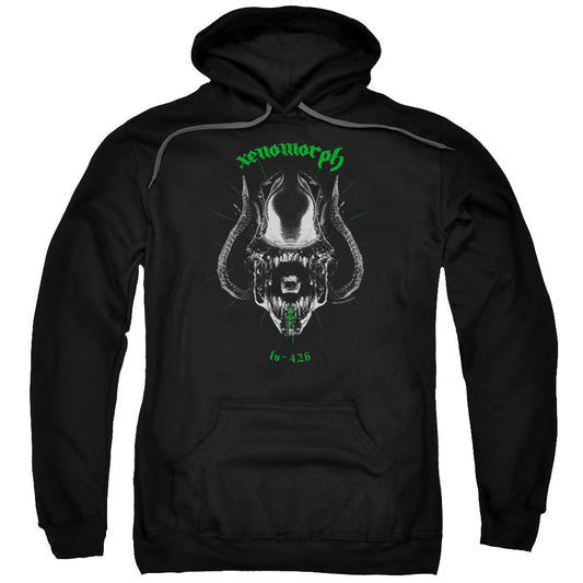 Alien Xenomorph Mens Hoodie Black