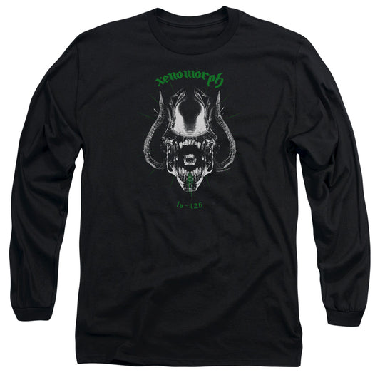 Alien Xenomorphmens Long Sleeve Shirt Black