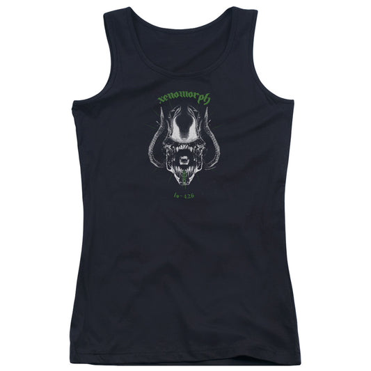 Alien Xenomorph Womens Tank Top Shirt Black