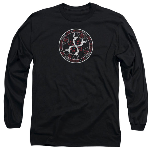 American Horror Story Coven Serpent Sigilmens Long Sleeve Shirt Black