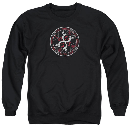 American Horror Story Coven Serpent Sigil Mens Crewneck Sweatshirt Black