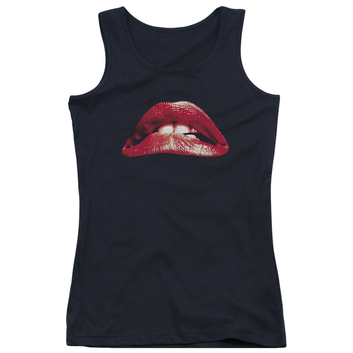 The Rocky Horror Picture Show Classic Lips Womens Tank Top Shirt Black
