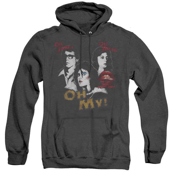 The Rocky Horror Picture Show Oh 3 Ways Heather Mens Hoodie Black