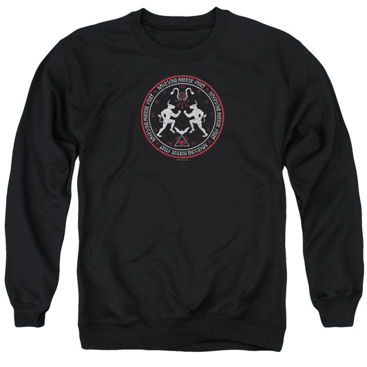 American Horror Story Coven Minotaur Sigil Mens Crewneck Sweatshirt Black