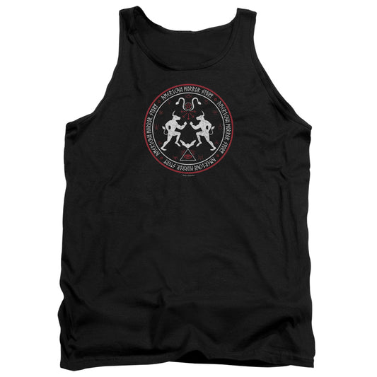 American Horror Story Coven Minotaur Sigil Mens Tank Top Shirt Black