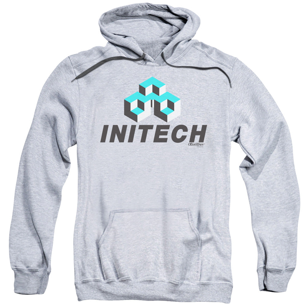 Office Space Initech Logo Mens Hoodie Athletic Heather